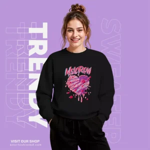 MsicRow Printed Women’s Full Sleeve Sweater