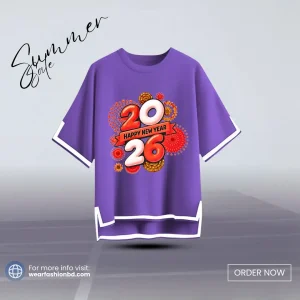 Women’s  Perfect OverSized Side Cutting fit 2026, bold design & next-level comfort T-shirt