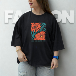 God Is Good Oversized T-Shirt | Unique & Chic | BOWKNOT GRAYSTAR