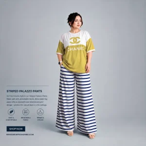 Women CHANEL Side Cutting Co-Ord Set – Olive/Blue Check