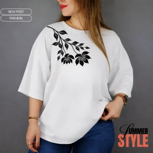 Women’s Oversized FLOWER STYLE Unique & Tree