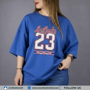 Women’s Oversized BLUE 23 Unique & Tree
