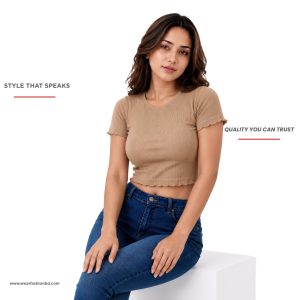 Flora BunTech – Short Sleeve Crop Top