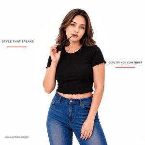 Flora BunTech – Short Sleeve Crop Top