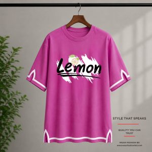 Women’s Premium Quality Lemon Site Cutting; Sleeve Cutting T-Shirt Unique & Bold!