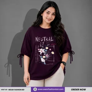 Women’s Oversized Neutale Unique & Coffee - Tree