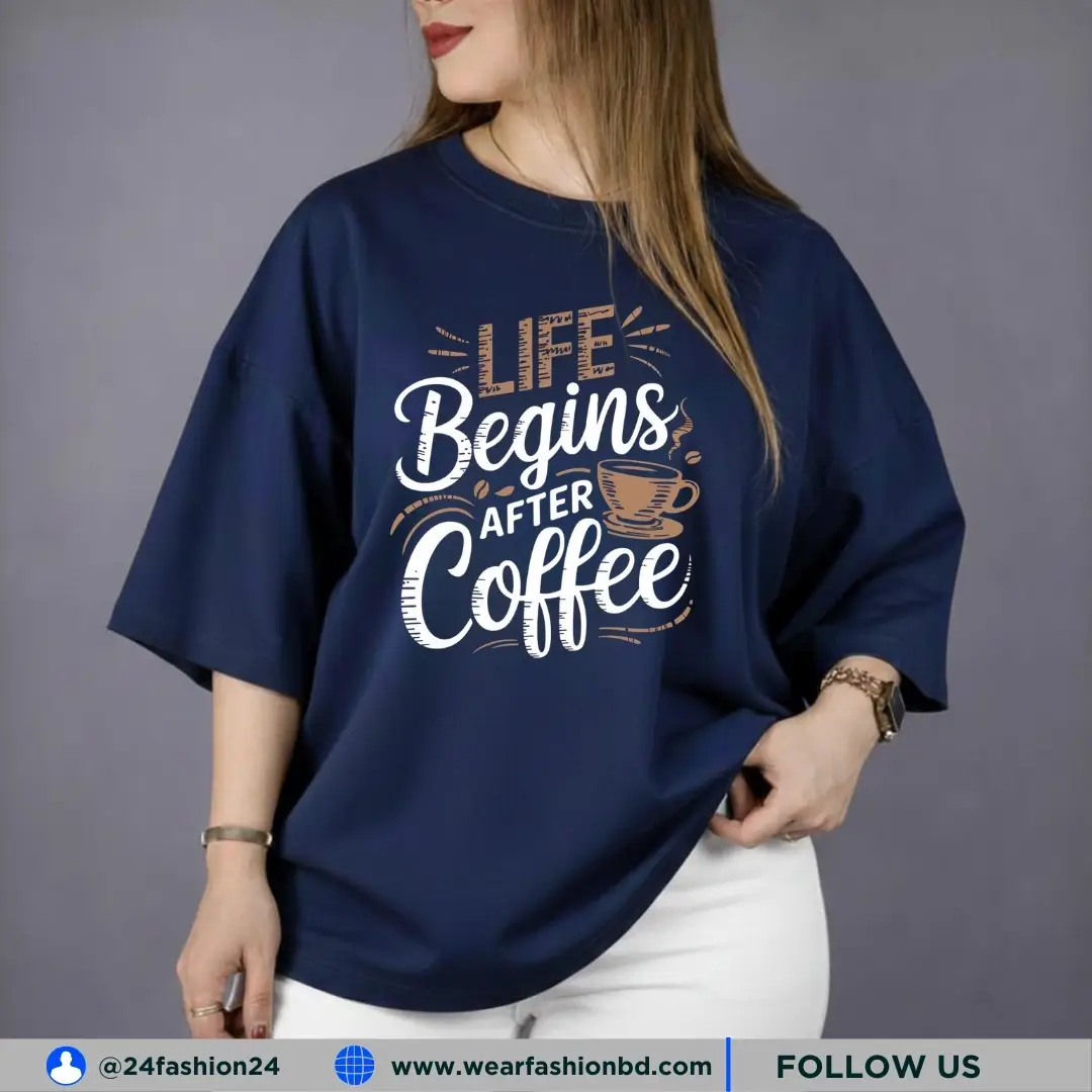 Women’s Oversized AFTER COFFEE Unique & Tree
