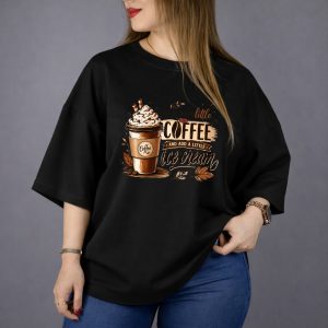 Women’s Oversized Little Coffee Unique & Tree