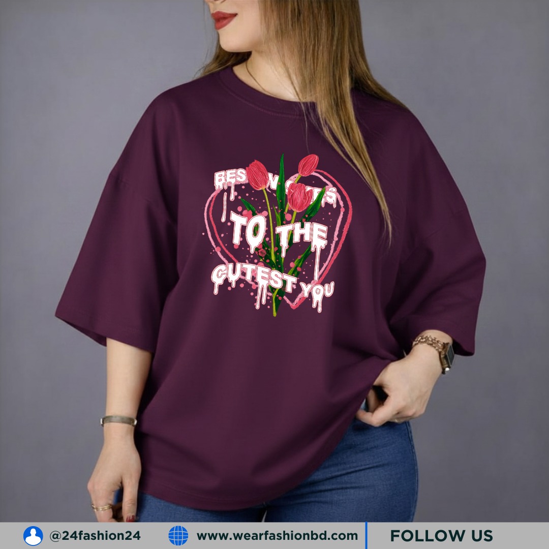 Women’s Oversized Cutest You Unique & Tree  