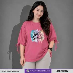 Women’s Oversized Two Hand Lace Totally Unique & Wild Spririt Pink | TREE