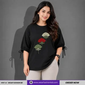 Women’s Oversized MUGHAL Unique & Black - Tree