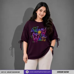 Women’s Oversized Two Hand Lace Totally Unique & What Coffee | TREE