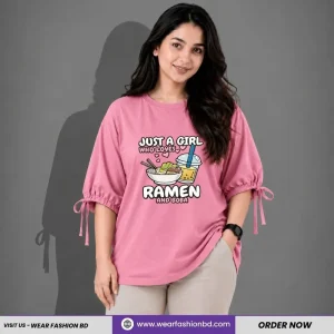 Women’s Oversized Two Hand Lace Totally Unique Rameen Pink | TREE
